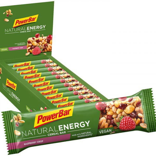 Natural Energy Cereal reep Raspberry Crisp 24 stuks/doos Natural Energy Cereal reep Raspberry Crisp 24 stuks/doos