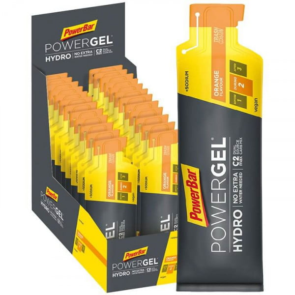Gel énergétique Powergel Hydro Orange 24 pièces/boîte Gel énergétique Powergel Hydro Orange 24 pièces/boîte