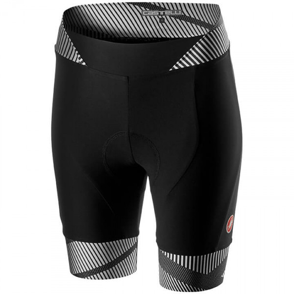 Damen Radhose Millerighe