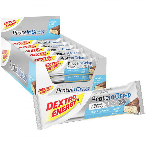 Protein Crisp Riegel Vanilla-Cocos 24 Stck.