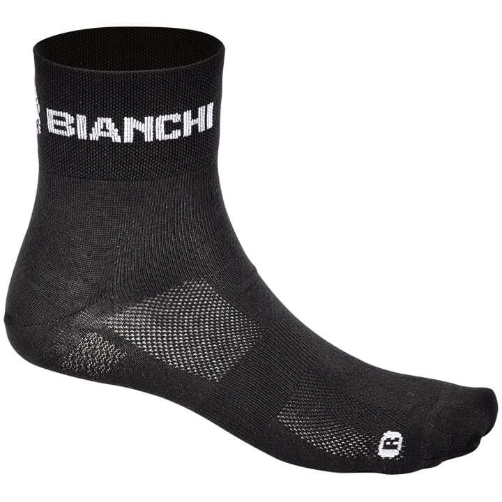 WHITE//CELESTE One Pair Bianchi Milano ASFALTO Coolmax Cycling Socks