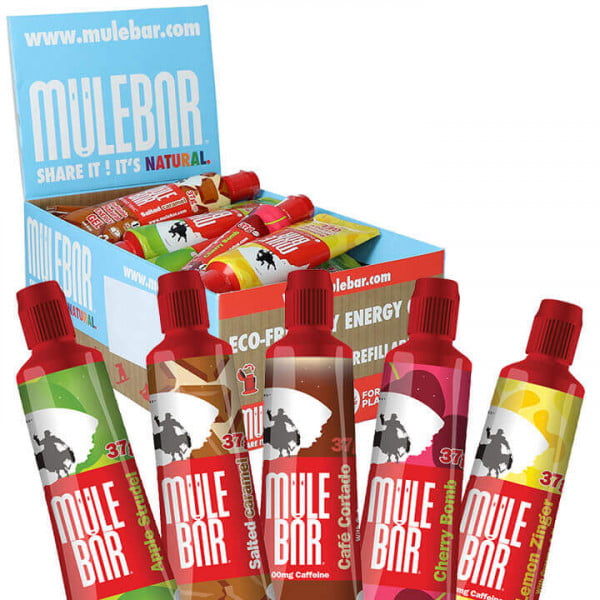MULEBAR Energie Gel Kicks Mixed 24Stck./Karton MULEBAR Energie Gel Kicks Mixed 24Stck./Karton