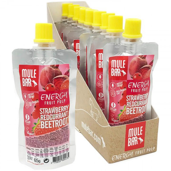 MULEBAR Strawberry Redcurrant Beetroot Fruit Pulp MULEBAR Strawberry Redcurrant Beetroot Fruit Pulp