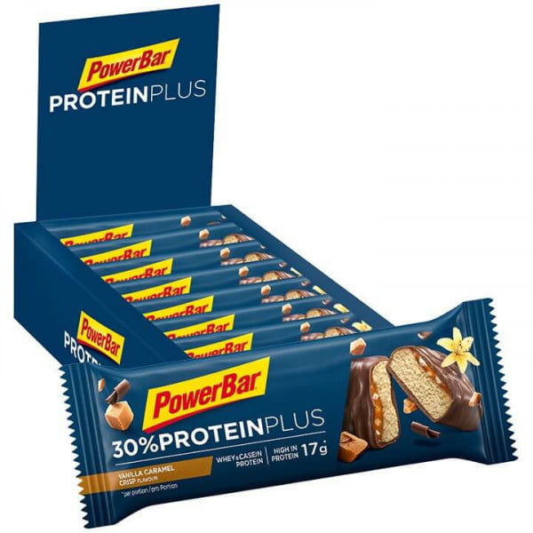 Protein Plus Riegel Caramel-Vanilla Crisp 15 Stck. Protein Plus Riegel Caramel-Vanilla Crisp 15 Stck.