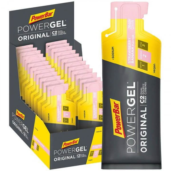 Powergel Original Strawberry Banana 24 Stck./K. Powergel Original Strawberry Banana 24 Stck./K.